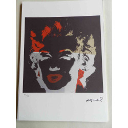 Andy Warhol Litografia off set editie 125 cm 35x50