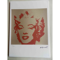 Andy Warhol Litografia off set editie 125 cm 35x50