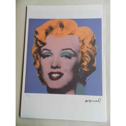 Andy Warhol Lithographie Off-Set-Edition 125 cm 35x50