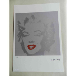 Andy Warhol Litografía offset edición 125 cm 35x50