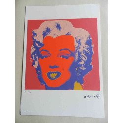 Andy Warhol Litografia off set edizione 125 cm 35x50