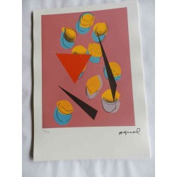Andy Warhol Litografia off set edizione 125 cm 35x50