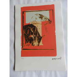 Andy Warhol Litografia off set edizioa 125 cm 35x50