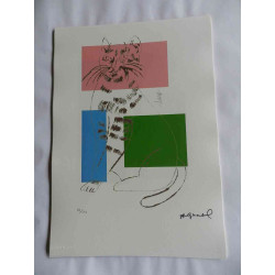 Andy Warhol Off set lithograph edition 125 cm 35x50