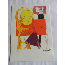 Andy Warhol Litografia off set editie 125 cm 35x50