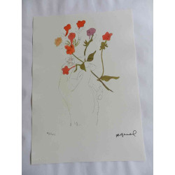 Andy Warhol Litografia, wydanie off-setowe 125 cm 35x50
