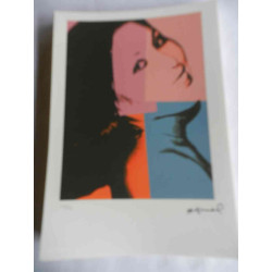 Andy Warhol Litografia off set editie 125 cm 35x50