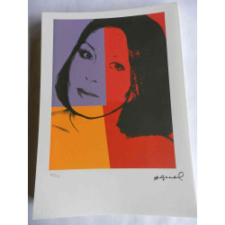 Andy Warhol Litografia off set editie 125 cm 35x50