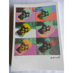 Andy Warhol Litografia off set edizione 125 cm 35x50