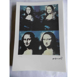 Litografia Andyho Warhola offsetová edícia 125 cm 35x50