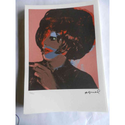 Andy Warhol Off set lithograph edition 125 cm 35x50