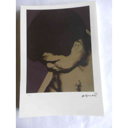 Andy Warhol Lithographie Off-Set-Edition 125 cm 35x50
