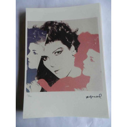 Andy Warhol Litografia edição off set 125 cm 35x50