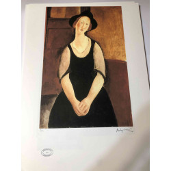 Amedeo Modigliani litho off set 50x70 cm Archief Parijs