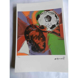 Litografie Andyho Warhola ofsetová edice 125 cm 35x50