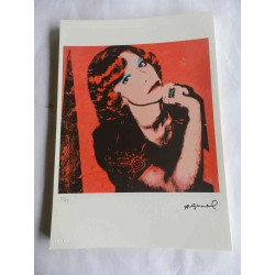 Andy Warhol Off set lithograph edition 125 cm 35x50