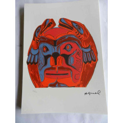 Andy Warhol Lithographie édition hors set 125 cm 35x50