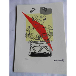 Andy Warhol Litografia off set edició 125 cm 35x50