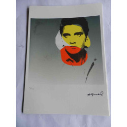 Andy Warhol Litografia off set edició 125 cm 35x50