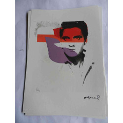 Andy Warhol Litografia off set edició 125 cm 35x50