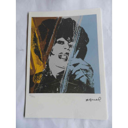 Andy Warhol Lithographie édition hors set 125 cm 35x50