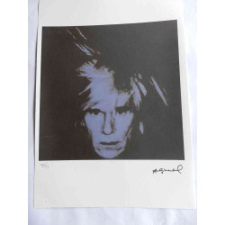Andy Warhol Lithographie Off-Set-Edition 125 cm 35x50