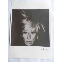 Andy Warhol Lithographie Off-Set-Edition 125 cm 35x50