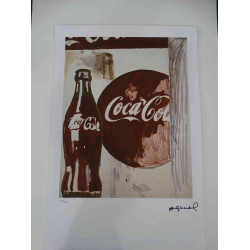 Andy Warhol Litografía edición off set 100 cm 57x38