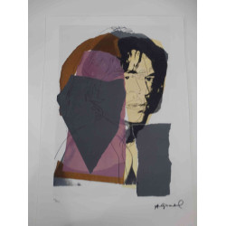 Andy Warhol Litografía edición off set 100 cm 57x38