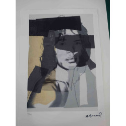 Andy Warhol Litografía edición off set 100 cm 57x38