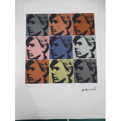 Andy Warhol Litografía offset edición 100 cm 57x38