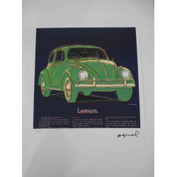 Andy Warhol Lithografie off-set editie 100 cm 57x38
