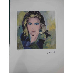 Andy Warhol Off set lithograph 100 cm edition 57x38