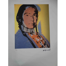 Andy Warhol Litografía edición off set 100 cm 57x38