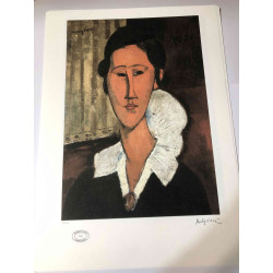 Amedeo Modigliani litho off set 50x70 cm Archief Parijs
