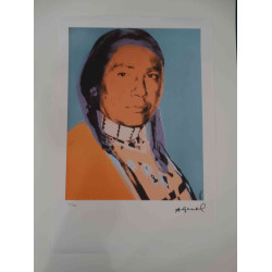 Andy Warhol Off set lithograph 100 cm edition 57x38
