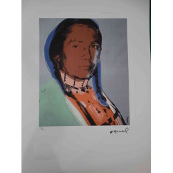 Andy Warhol Off set lithograph 100 cm edition 57x38