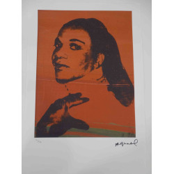 Andy Warhol Off set lithograph 100 cm edition 57x38