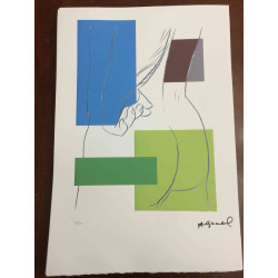 Andy Warhol Off set lithograph 100 cm edition 57x38
