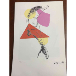 Andy Warhol Lithografie off-set editie 100 cm 57x38