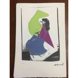 Andy Warhol Off set lithograph 100 cm edition 57x38