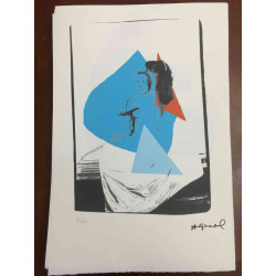 Andy Warhol Lithografie off-set editie 100 cm 57x38