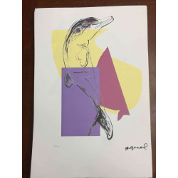 Andy Warhol Lithografie off-set editie 100 cm 57x38