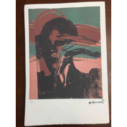 Andy Warhol Lithografie off-set editie 100 cm 57x38