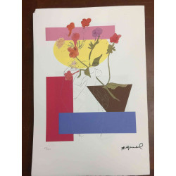 Andy Warhol Lithografie off-set editie 100 cm 57x38