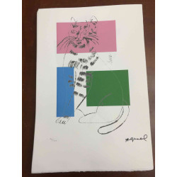 Andy Warhol Off set lithograph 100 cm edition 57x38