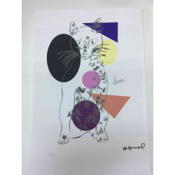 Andy Warhol Off set lithograph 100 cm edition 57x38