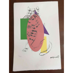 Andy Warhol Off set lithograph 100 cm edition 57x38