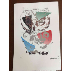 Andy Warhol Lithografie off-set editie 100 cm 57x38