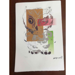 Andy Warhol Off set lithograph 100 cm edition 57x38